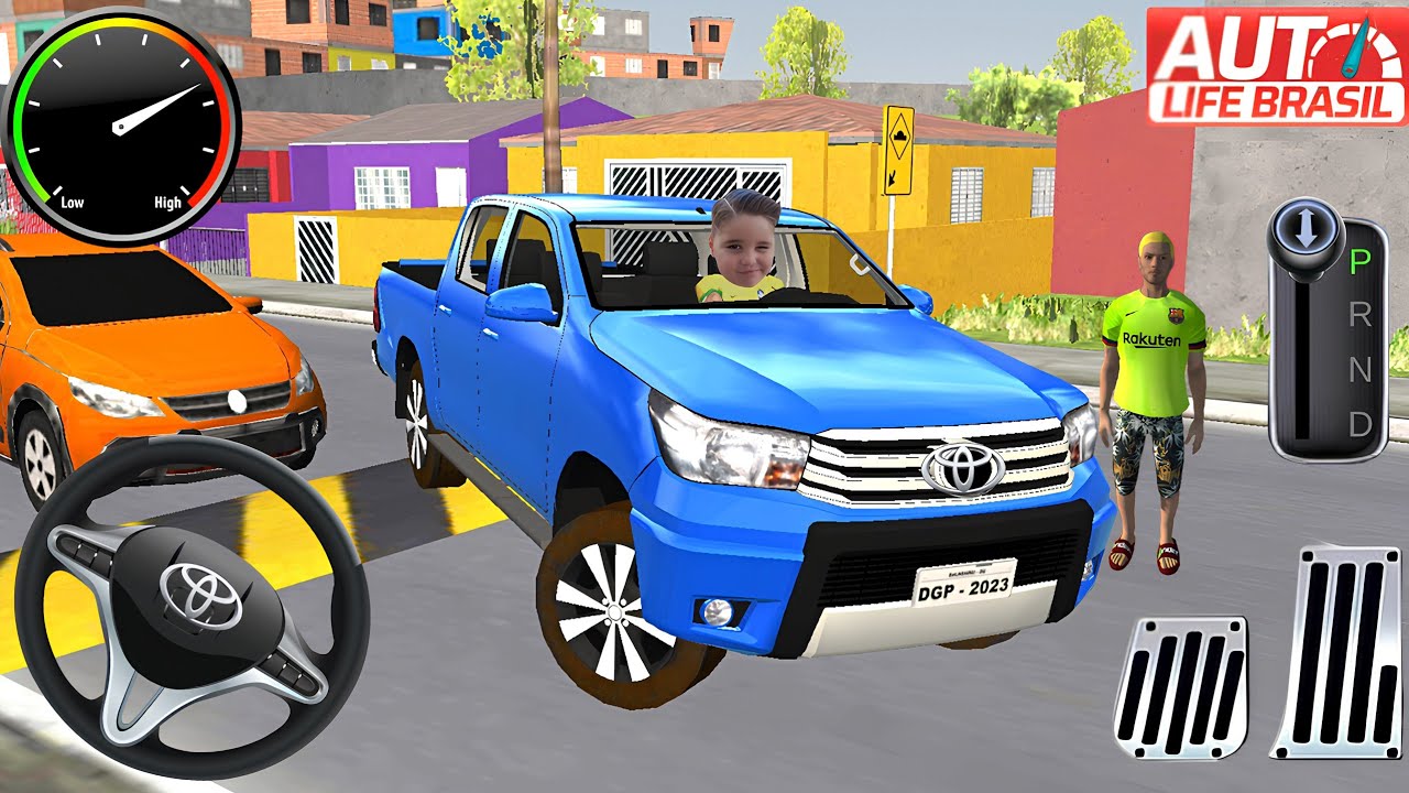 Modifiyeli Toyota Hilux Pikap Sürüş Simülatör Araba Oyunu #70 Auto Life Brasil 2025 Android Gameplay
