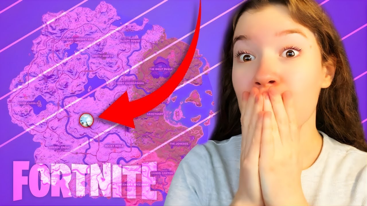 RETO *ZONA ALEATORIA del MAPA* en FORTNITE 🗺️🎲
