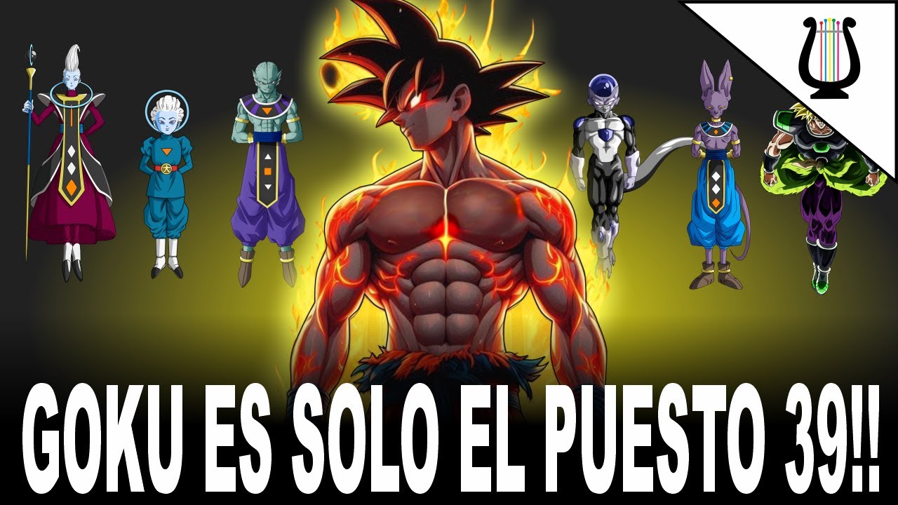 REVELADO!! Las 50 PERSONAS mas Poderosas del Multiverso (la Lista es Increible) - Dragon Ball Super