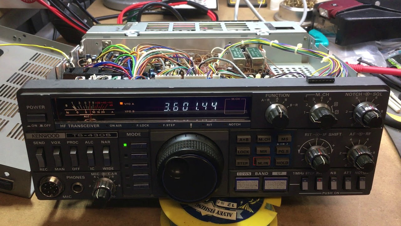 TS-430S restoration - Progress Report - PLL IC replacement