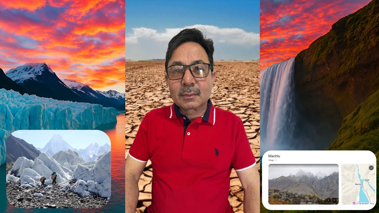 Mating Glaciers to Replace Water Lost | Machulu Village Water Shortage @OptimisticSoch