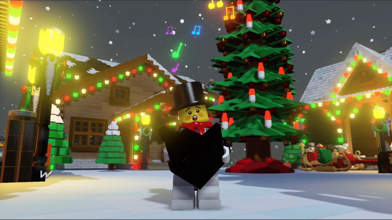 LEGO Worlds winter wonderland soundtrack music video