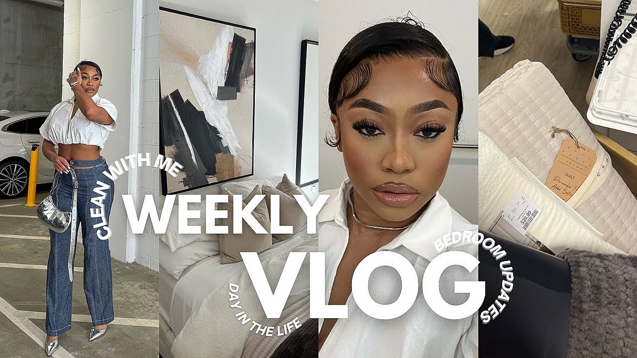 DAY IN THE LIFE LIVING IN ATLANTA VLOG + SUNDAY RESET+ APARTMENT UPDATES + BEHIND THE SCENES & MORE