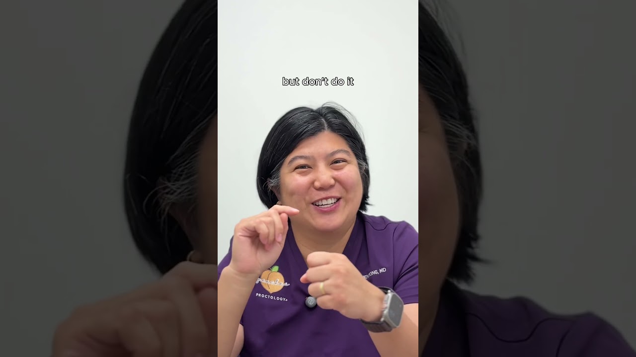 Keep the alcohol out of your 🍑! For help see a colorectal doctor #colorectalsurgery