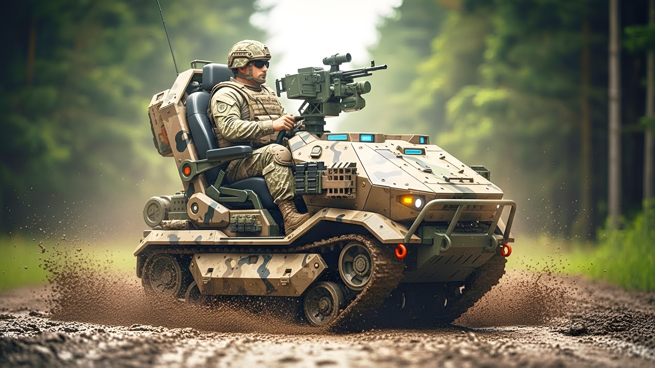 15 самых маленьких военных машин, в существование которых вы не поверите!