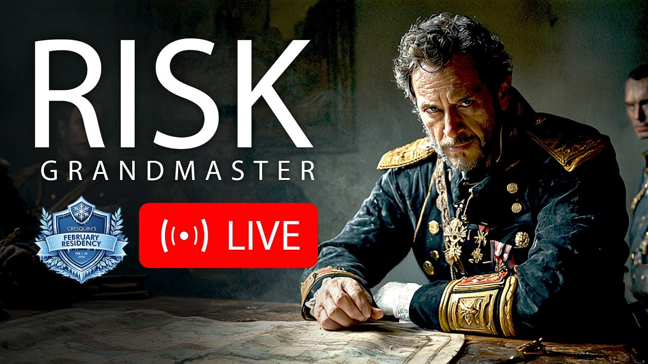 Game Theory in Real Time | Classic Risk Grandmaster | Residency Day 16