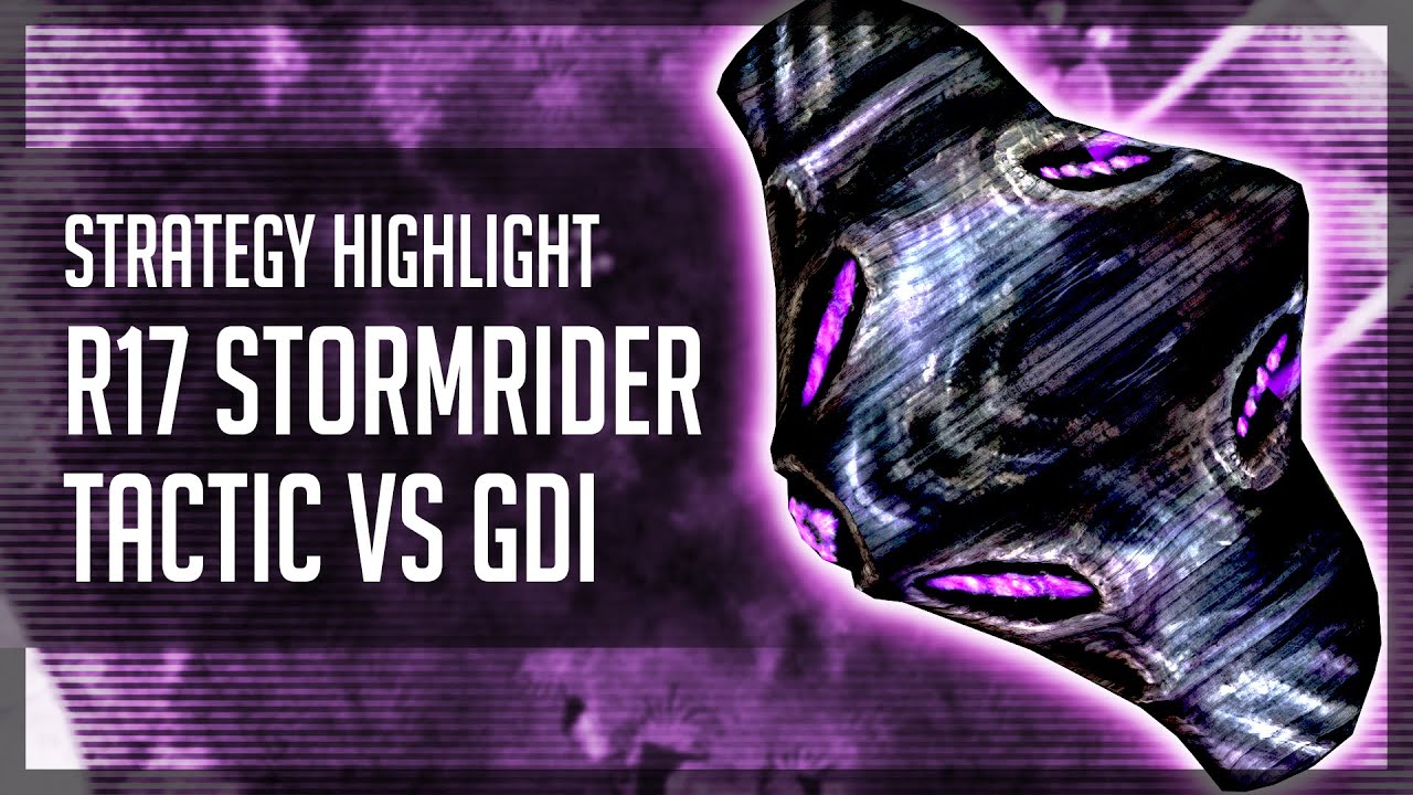 [C&C3: Kane's Wrath] Strategy Highlight - New Reaper-17 Stormrider Tactic vs. GDI