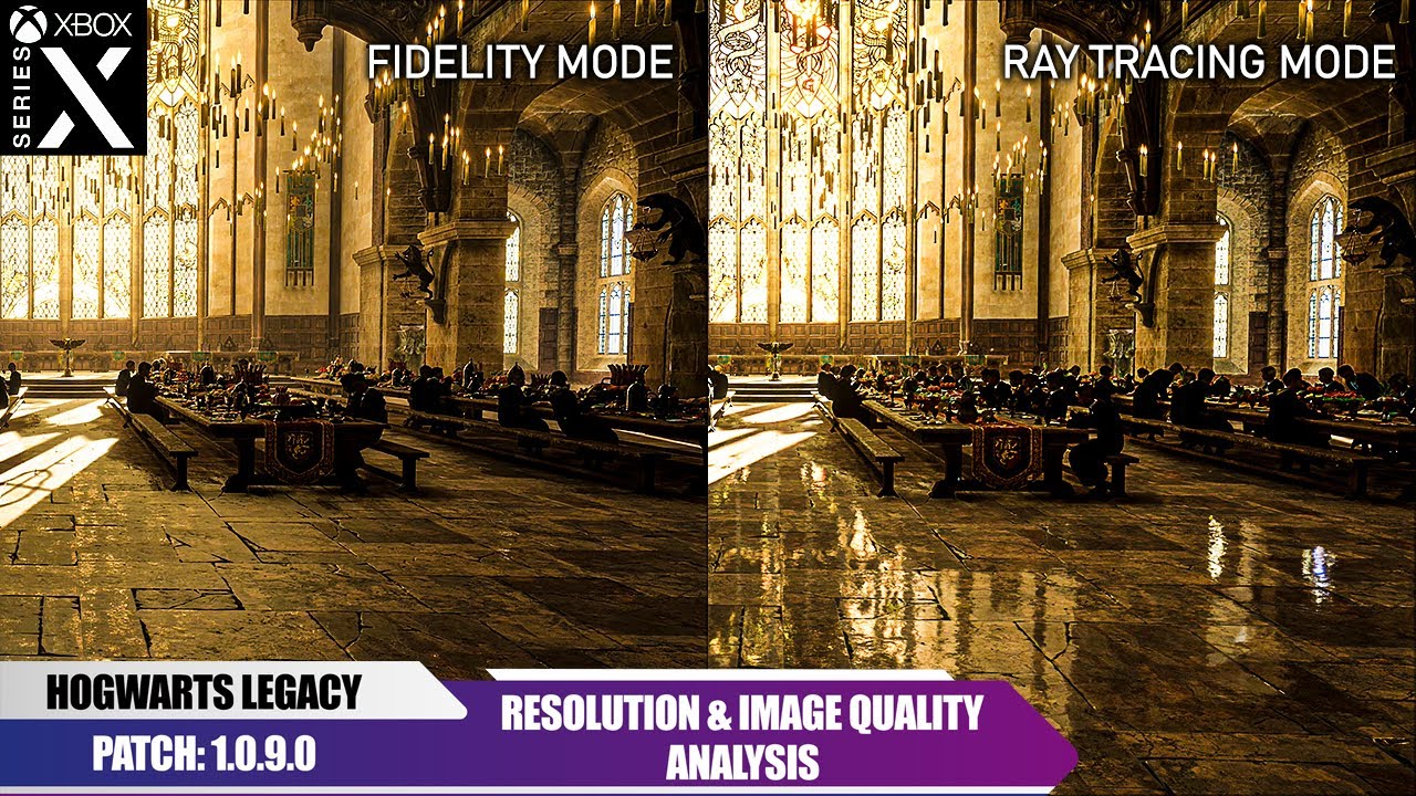 Hogwarts Legacy | Resolution & Image Quality Comparison | All Modes | Xbox Series X