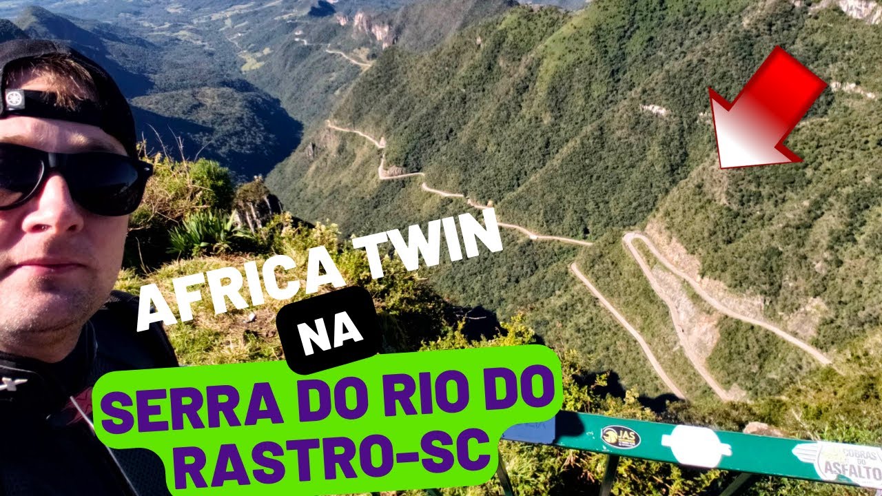 Africa Twin na Serra do Rio do Rastro, SC. 4k