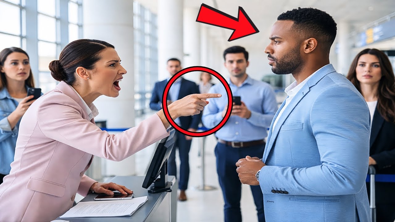 Gate Agent Denied a Black Man Boarding — Then the Airline CEO Walked Up Behind Her...