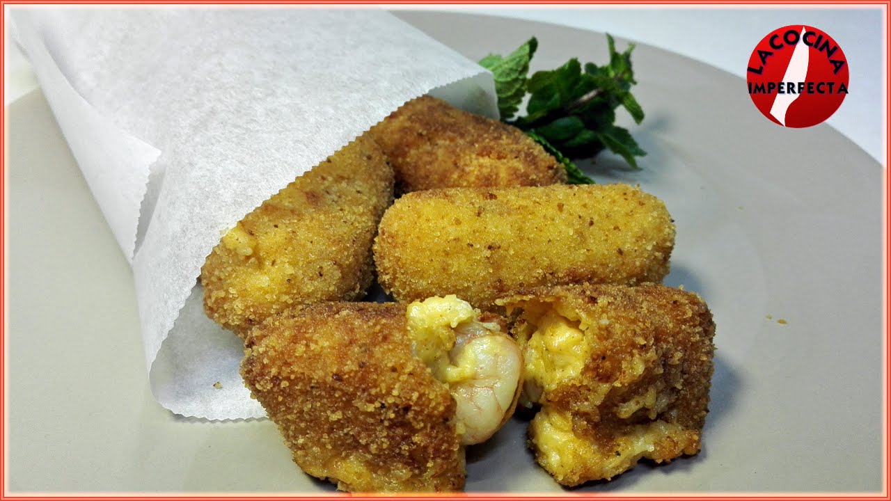 Croquetas de Gambas al Pil Pil