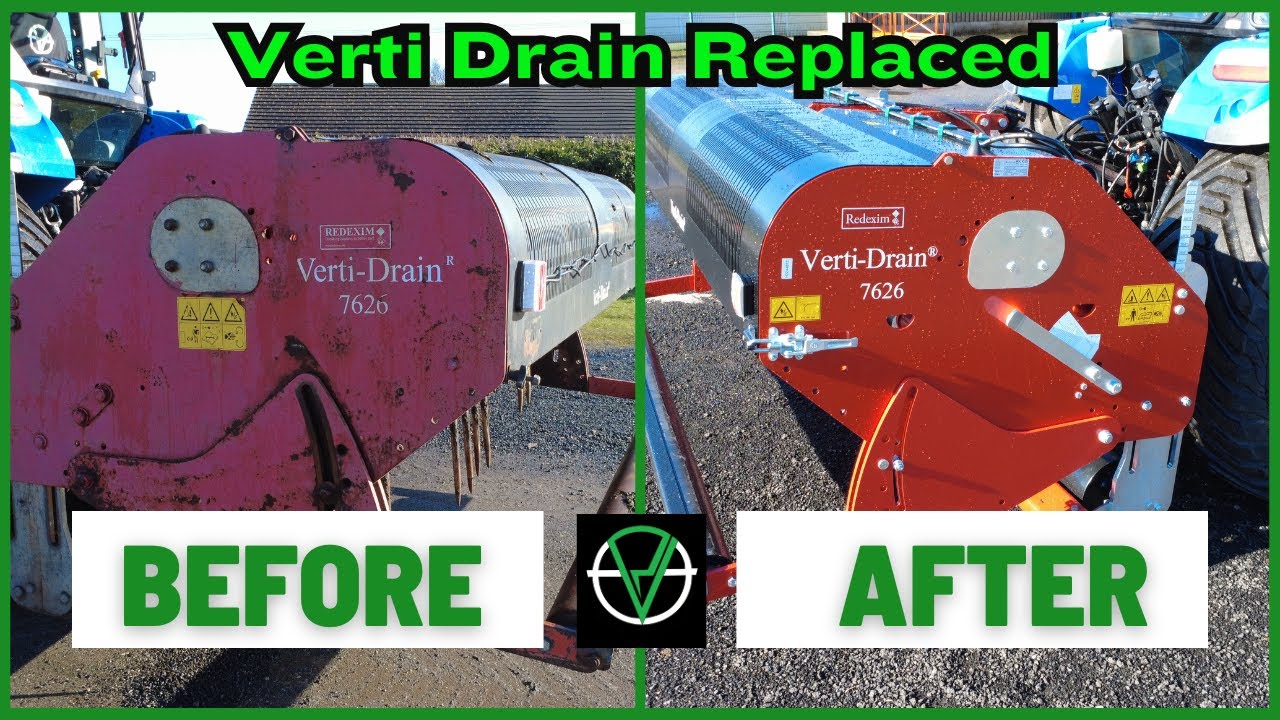 Redexim 7626 Verti Drain arrives and has its initial setup