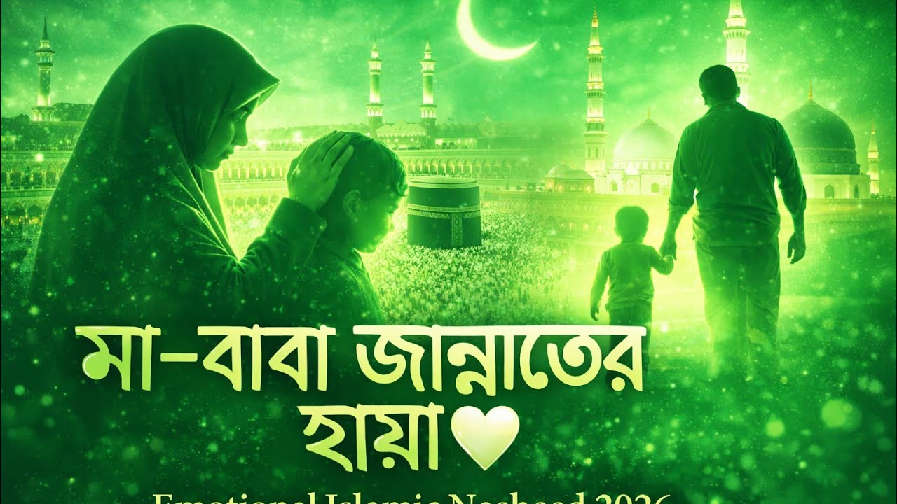 মা-বাবা জান্নাতের ছায়া 🤍 | Emotional Islamic Song 2026 | Beautiful Nasheed for Parents
