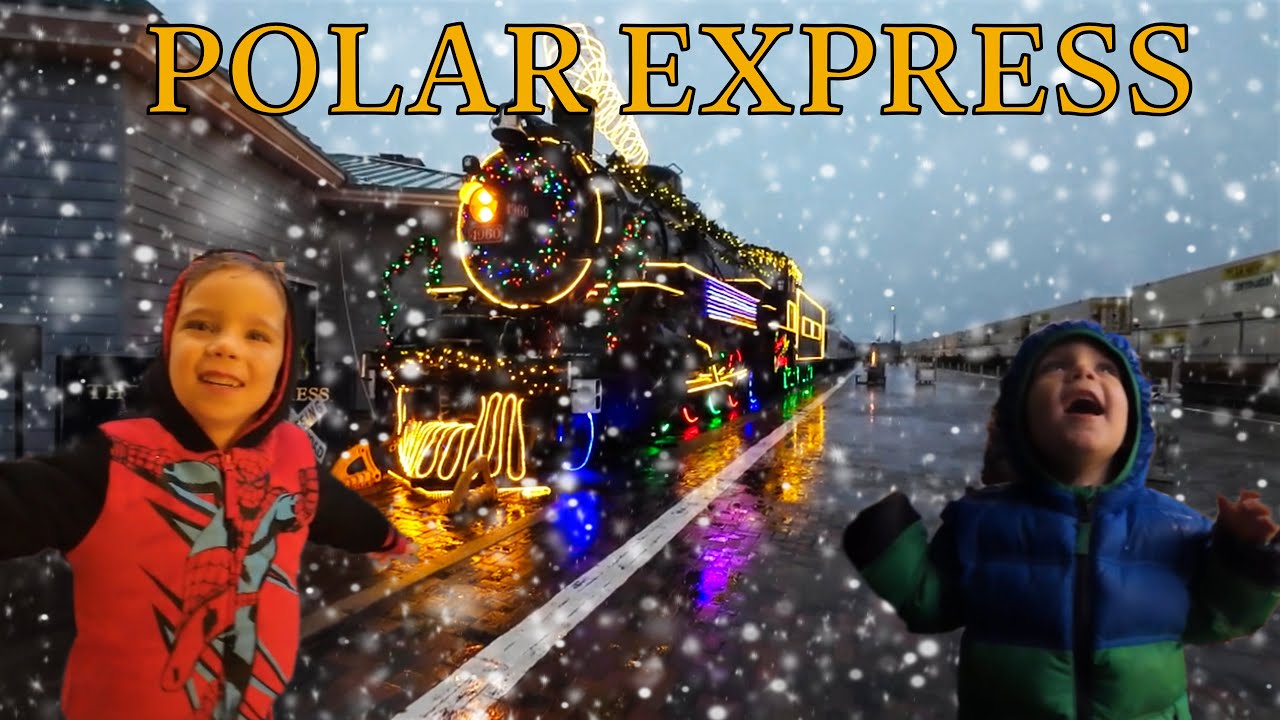 WE RODE THE REAL POLAR EXPRESS! 🚂❄️ | Williams, Arizona