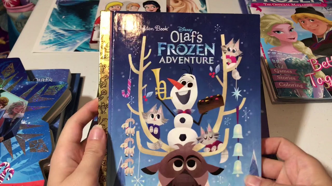 Disney’s Olaf’s Frozen Adventure Story Book Collection & More