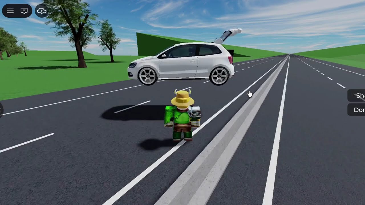 This Roblox Car Did NOT Like Me 😂🚗