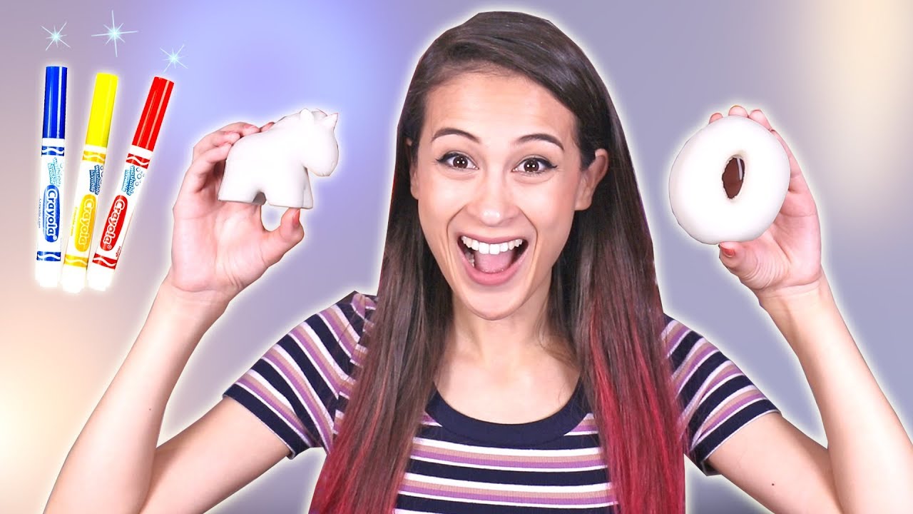 3 STIFTEN SQUISHY CHALLENGE! || MeisjeDjamila