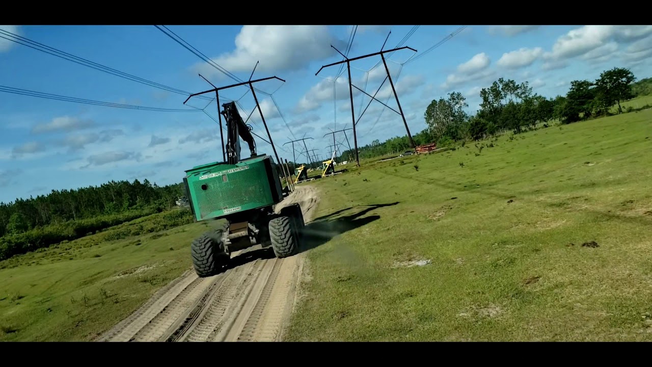 Palatka Florida Power Lines.