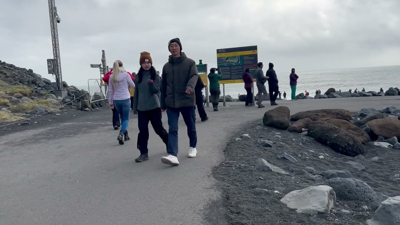 Reynisfjara beach in Iceland 