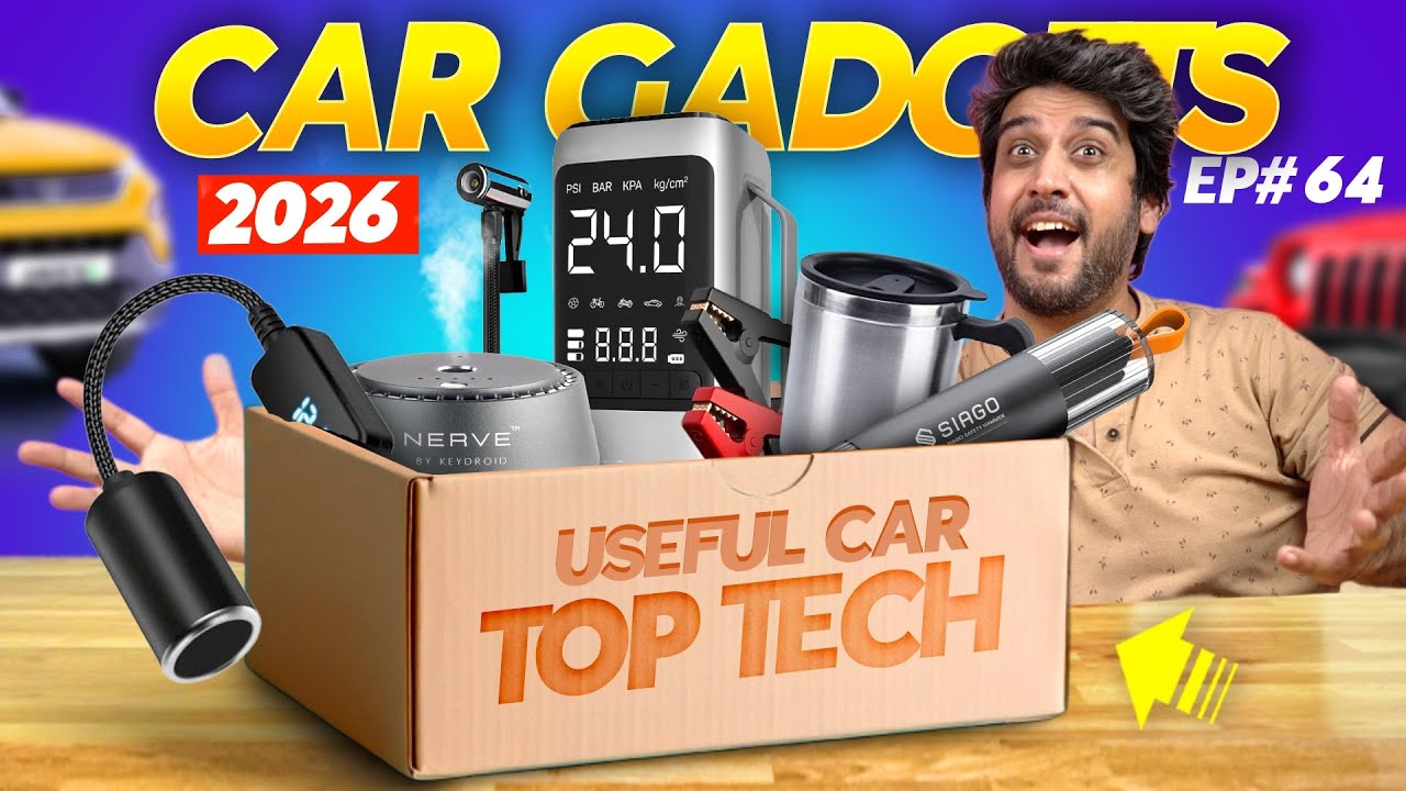 5 Really Useful MUST-HAVE CAR Gadgets for 2026 - You’ll LOVE These!! ⚡️ Best Car Accessories 2026!