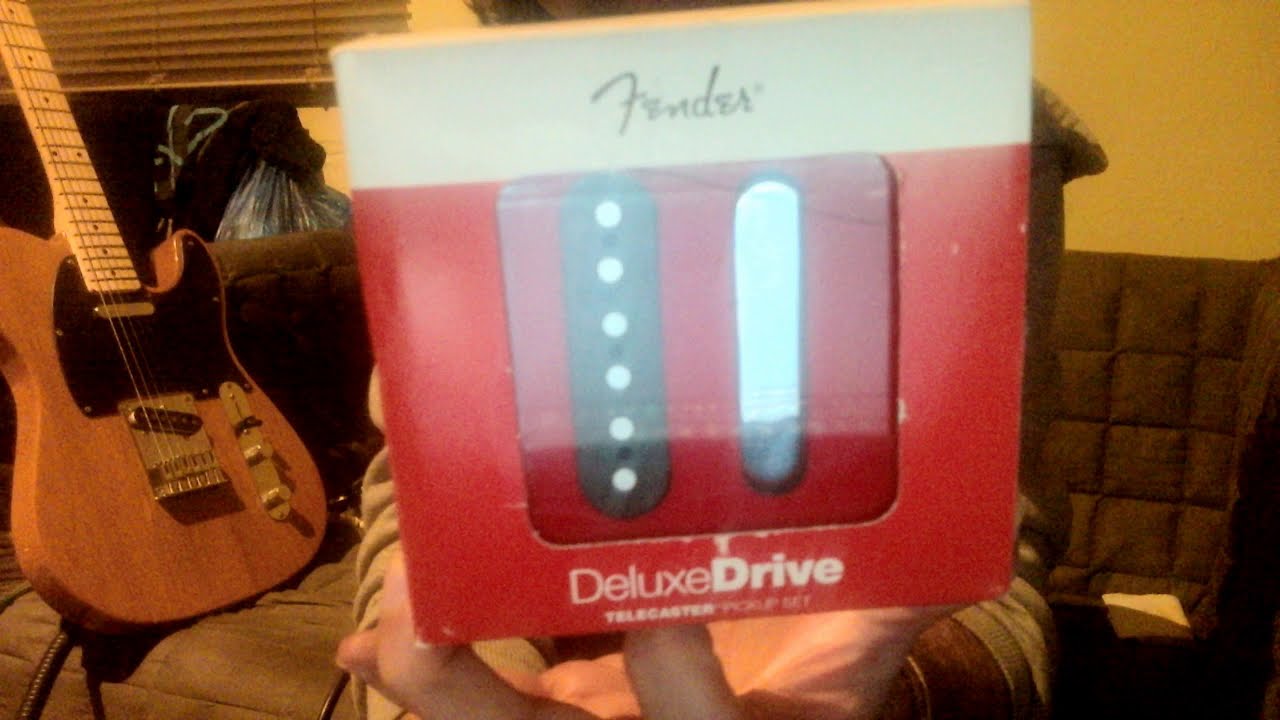 Fender ''Deluxe Drive'' set  pickups   Sound check Jam clean & dirty tone   🎸🎸🎸