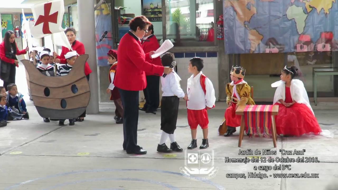 12 de Octubre 2016 - Homenaje de Preescolar