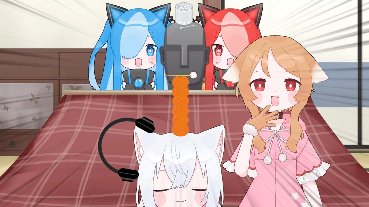 【ASMR】アルビィ小夜ミコがこたつでぬくぬくやかましくお耳遊びするだけ【VOICEVOX】