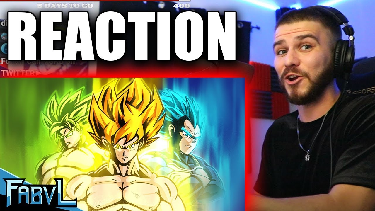 REACTION SAIYAN RAP CYPHER l FABVL [Dragon Ball]