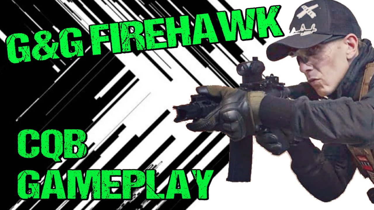 AIRSOFT CQB GAMEPLAY - ATCX Helenaveen - G&G FIREHAWK