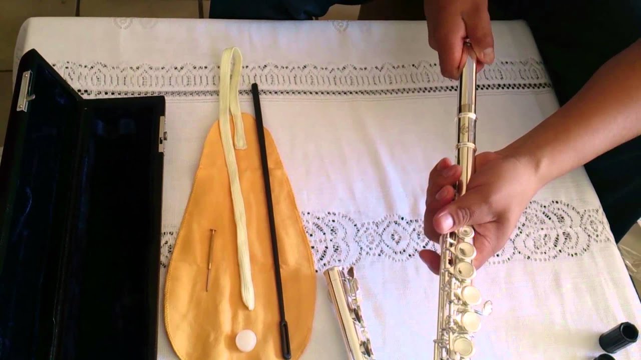Armar y desarmar una Flauta Traversa