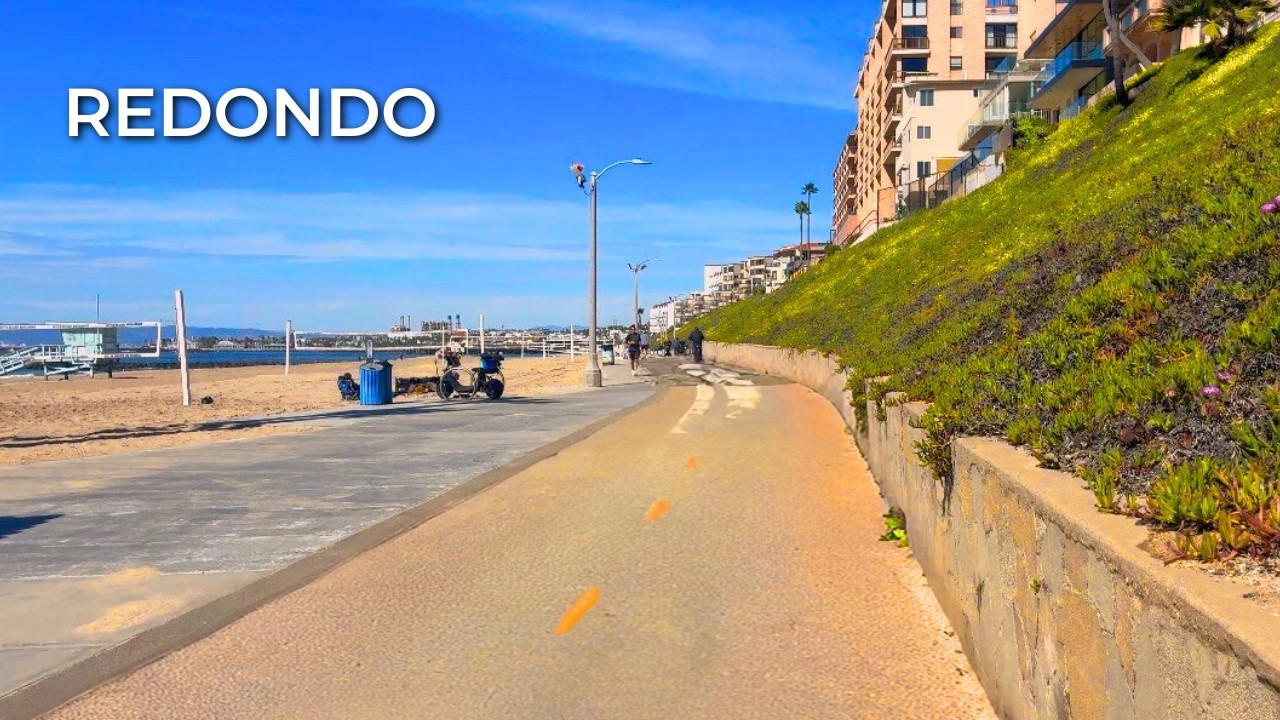 30 Minute South Bay L.A. Treadmill Walk | California 4K Immersive Scenery