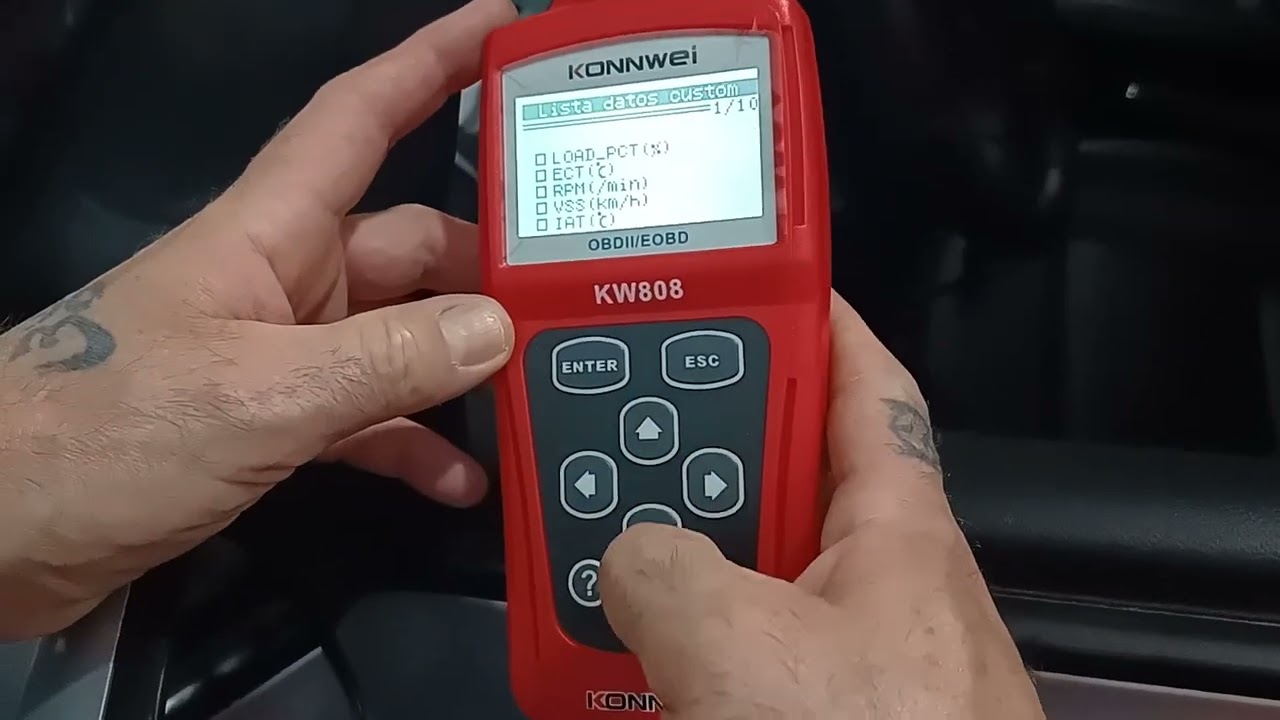 Probando el escáner Konnwai 808