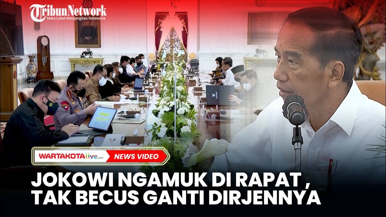 Presiden Jokowi Mengamuk di Rapat Kabinet Terkait Imigrasi