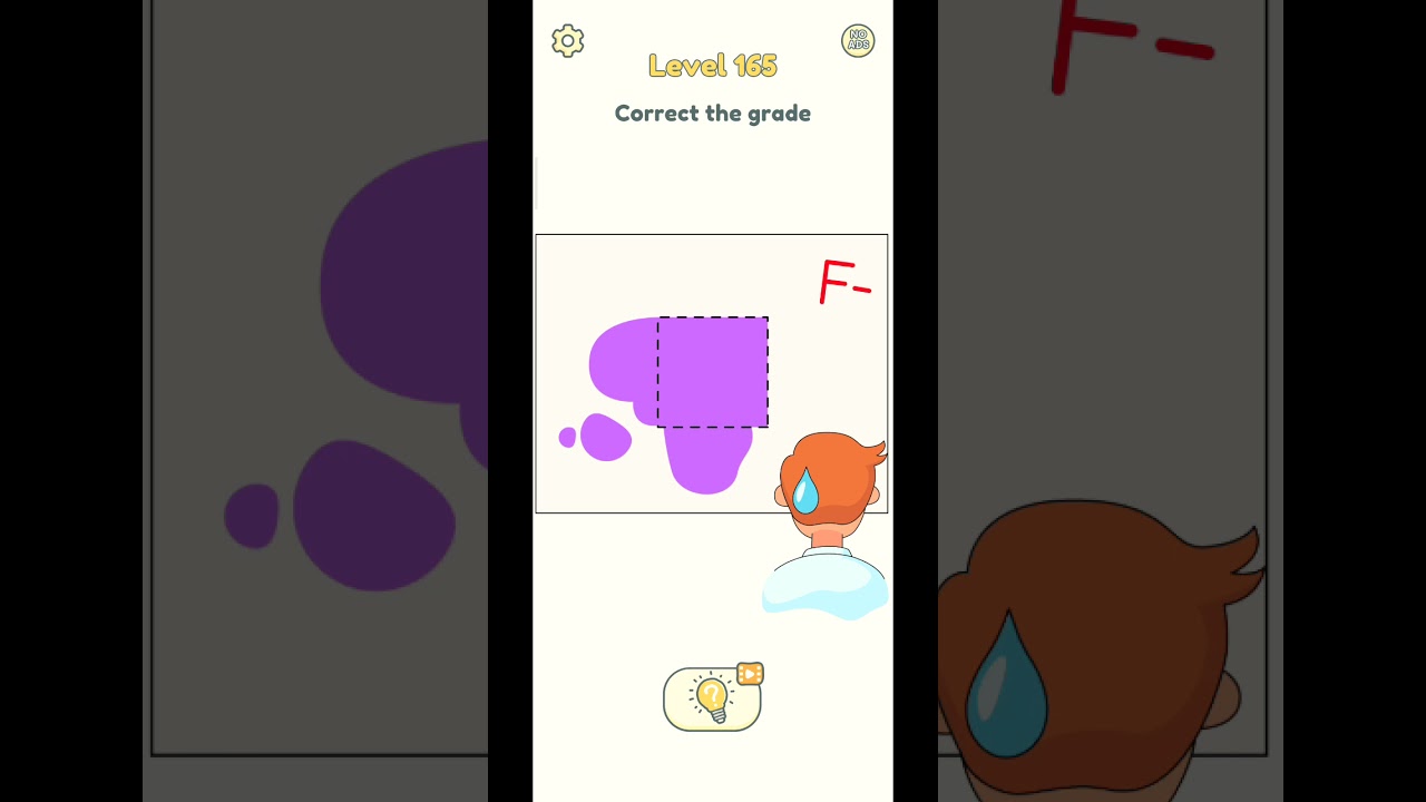 DOP 2 level 165 Answer ?Walkthrough Solution,,Gameplay🎮#Shorts