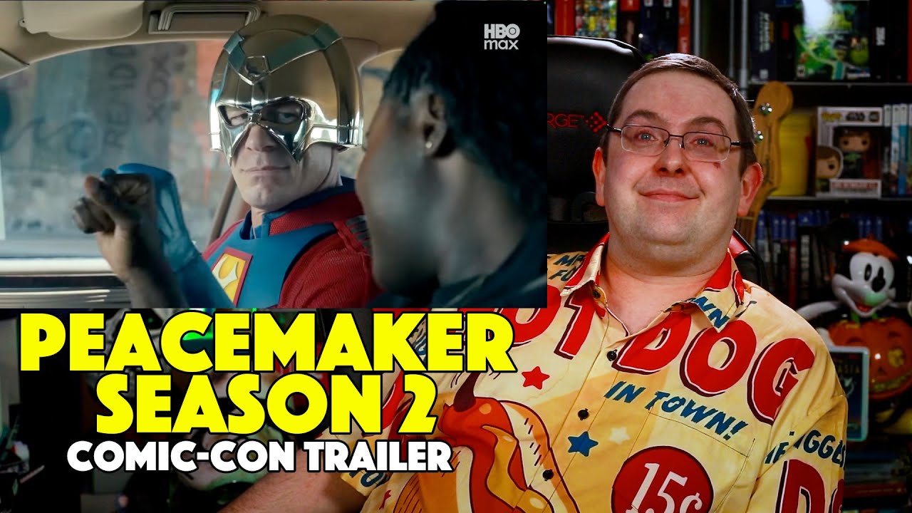 REACTION! Peacemaker Season 2 Comic-Con Trailer - John Cena HBO Max Series 2025