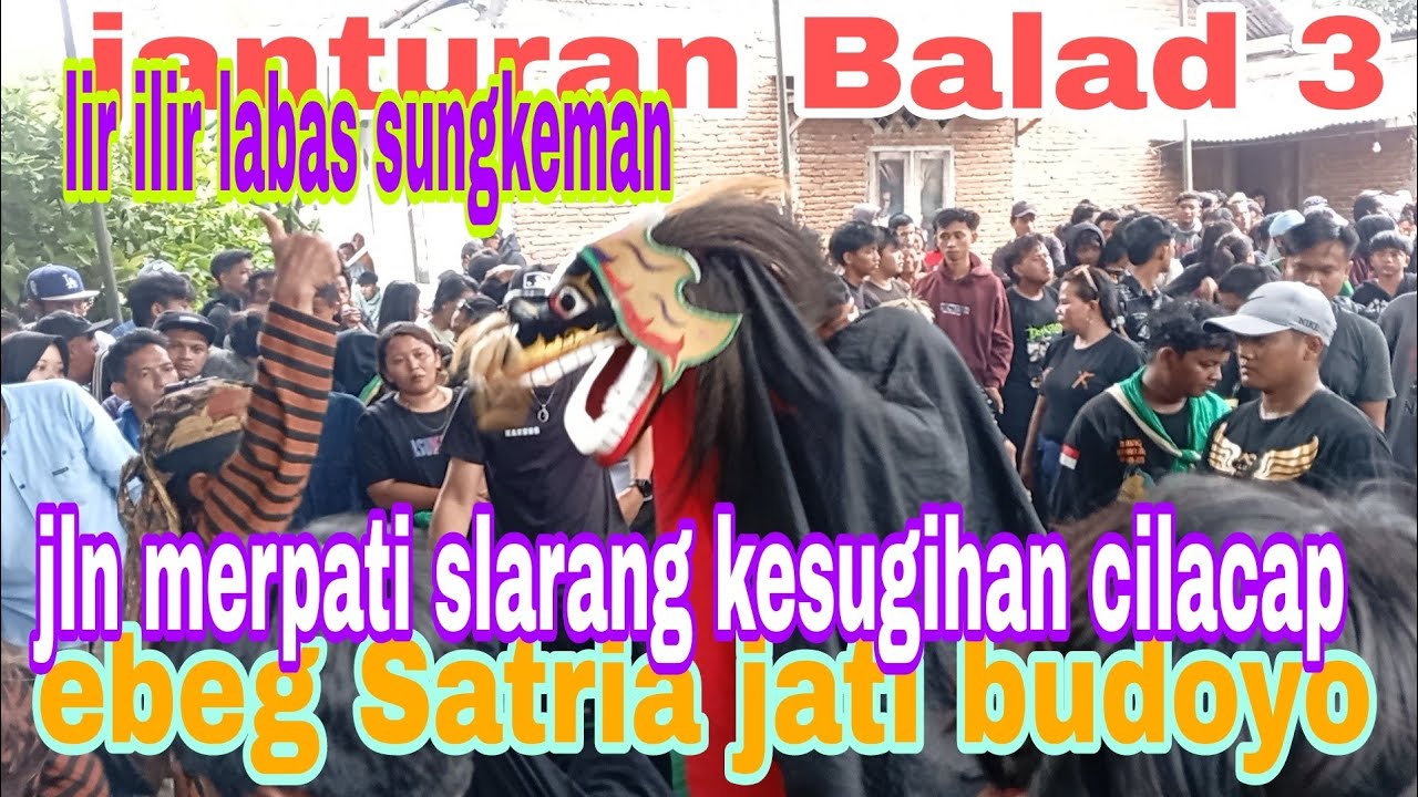 Lir ilir 👹 Ebeg Satria Jati Budoyo#ebegcilacap 
