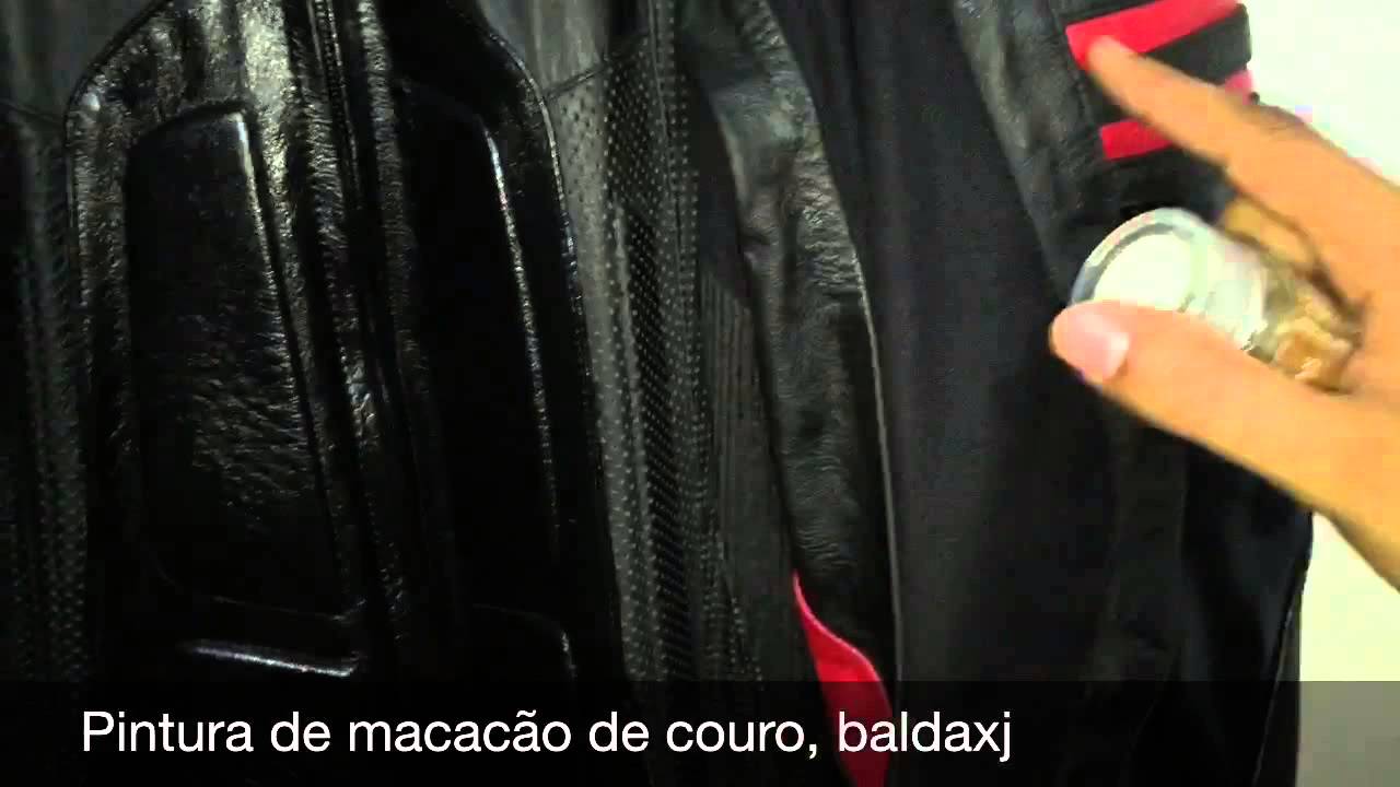 Como pintar macacão e jaqueta de couro (PART 02)