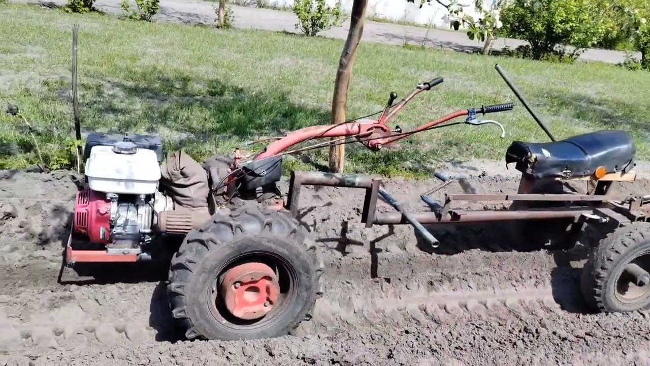 Мотоблоком с автопилотом...