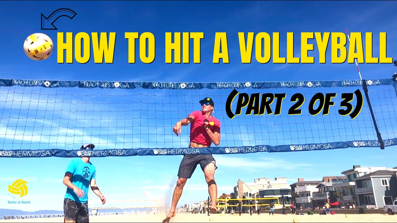 КАК УДАРИТЬ ПО ВОЛЕЙБОЛЬНОМУ МЯЧУ | Техника ударов в волейболе (часть 2 из 3)