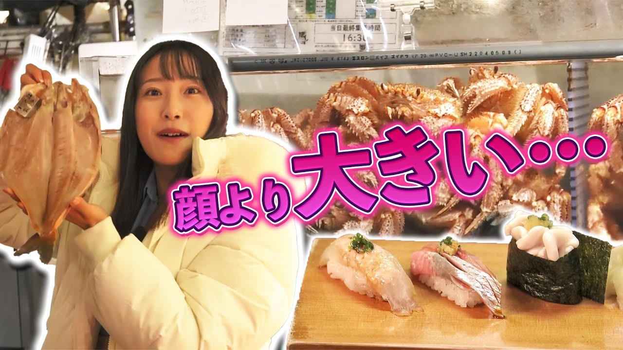 【第3話】プロ御用達のはこだて自由市場へ！【感動の北海道！函館の夜景とグルメの旅】