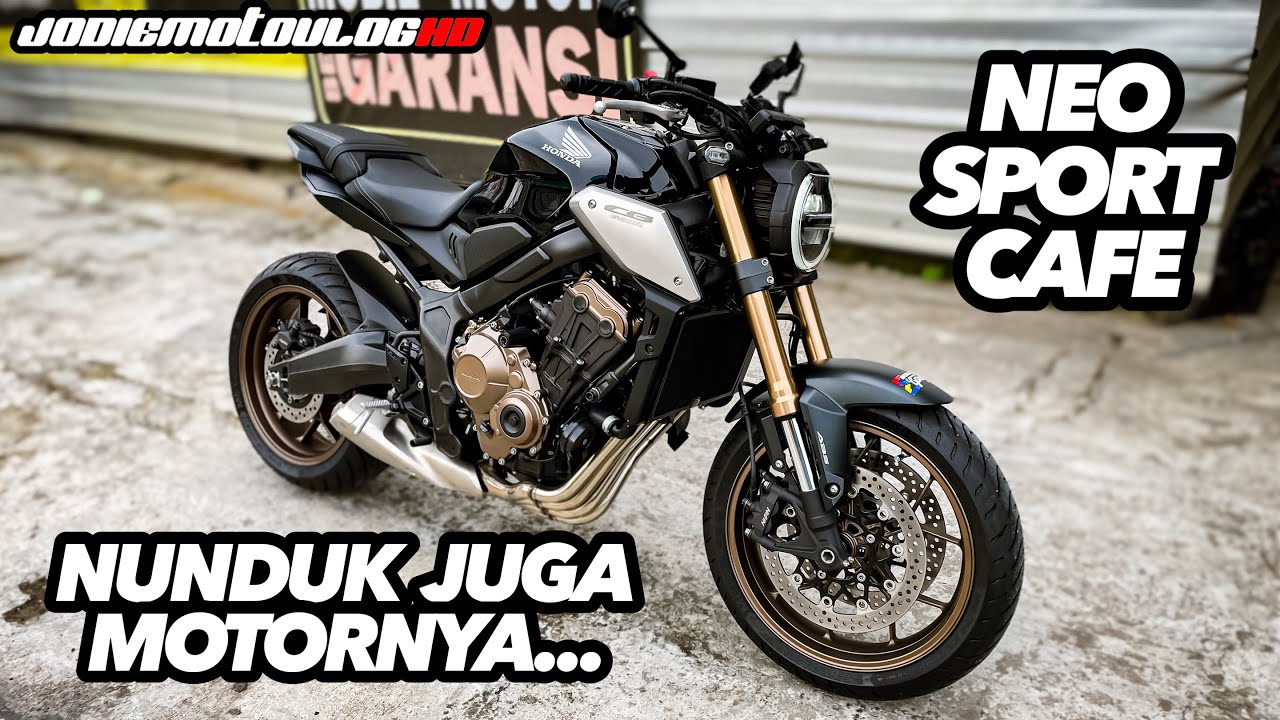 Test Ride CB650R Versi Retro !! SANGAR Brok! 👍🏻