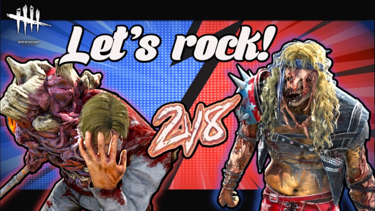Dead by Daylight - Let's rock - Hailight & Kiwi_Sniper im 2v8-Wahnsinn! | Killer #403