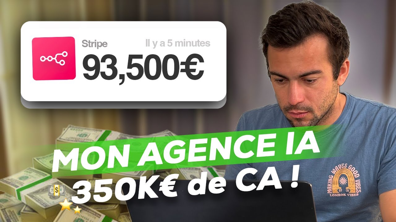 J’ai monté une agence IA à 350 000€ en moins d’un an – voici le plan que j’ai suivi