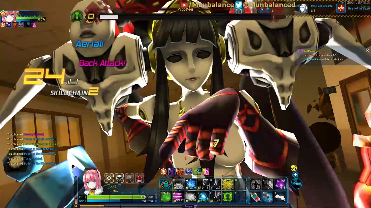 Closers Online - Alpha test - Sylvi Gameplay
