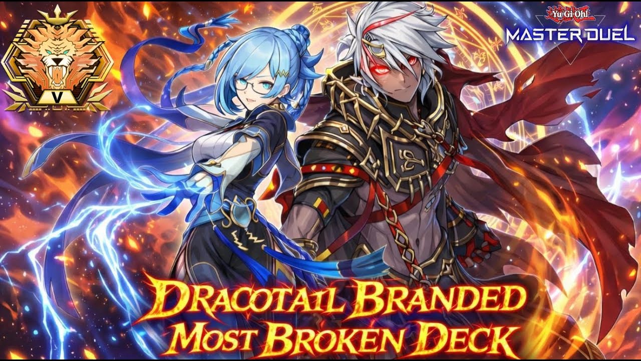 Dracotail Master Duel - Gameplay Vs Meta Season 50 [Yu-Gi-Oh!]