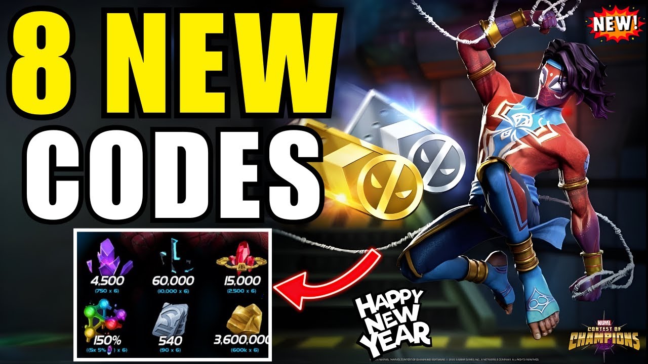 💥НОВЫЙ ГОД 2026🎄ПРОМОКОД MCOC 2026 - КОДЫ MCOC - КОДЫ MARVEL CONTEST OF CHAMPIONS 2026 MCOC