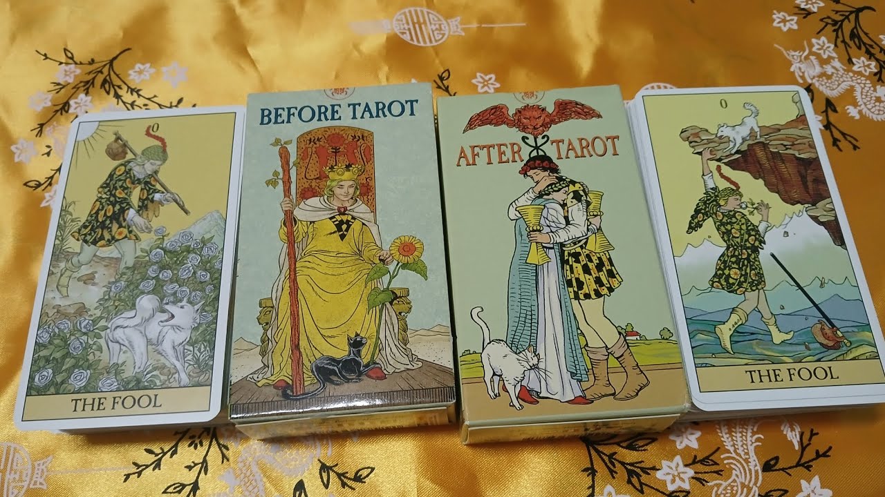 #deckcomparison Before Tarot VS After Tarot