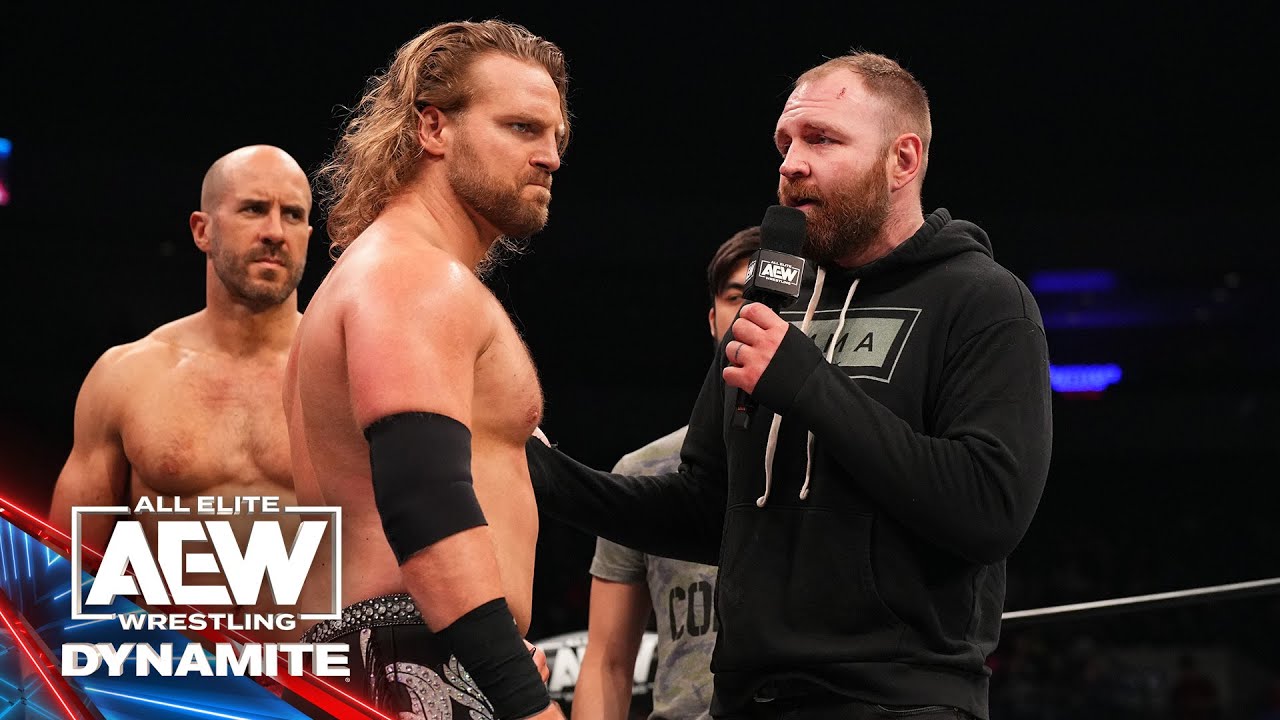 Джон Моксли бросает вызов AEW Revolution на страницу Hangman | AEW Dynamite, 15.02.2023
