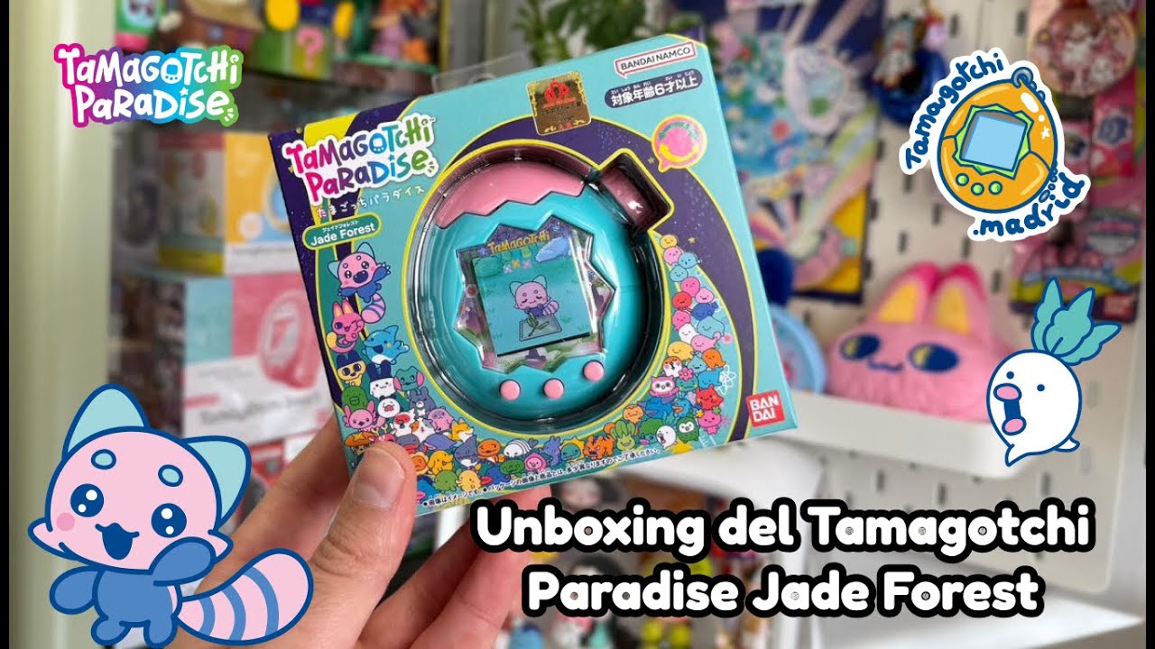 Unboxing | Tamagotchi Paradise Jade Forest y otros Tamagotchis