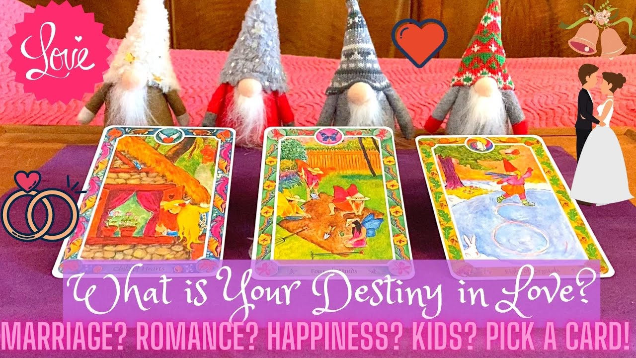🔮 What Is Your DESTINY In Love? 💜 Marriage? Happiness? Pick a Card Tarot and Charms/Dice Reading 💜